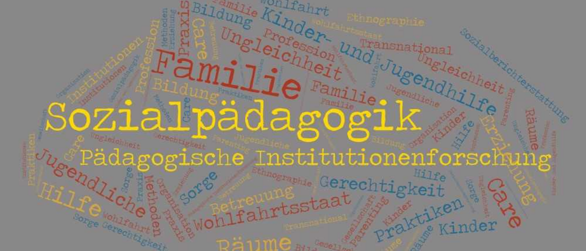 Wordcloud Sozialpädagogik