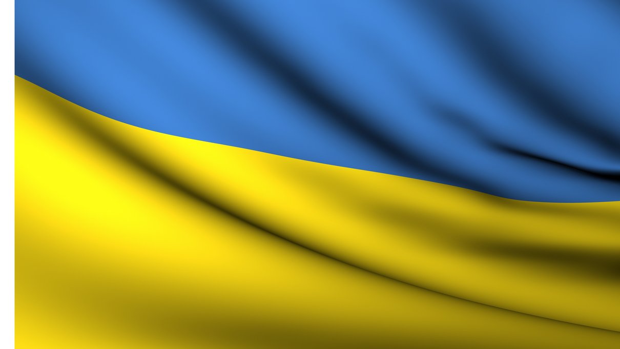 Flagge der Ukraine