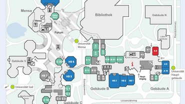 Lageplan des Camps I