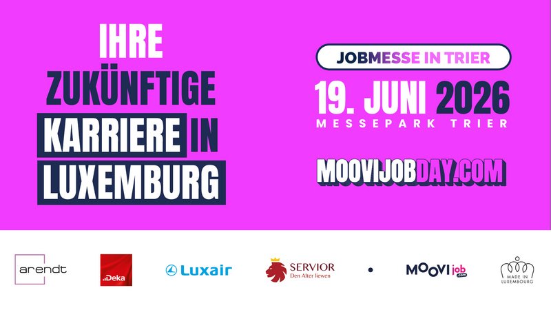 Moovijob Day Luxembourg in Trier am 19. Juni 2026