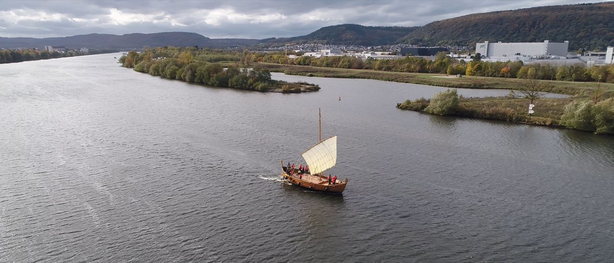 Römerschiff auf der Mosel