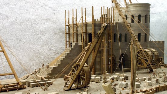 Porta Praetoria_Lagerbaumodell_Foto Michael Preischl Museen der Stadt Regensburg