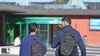 Students on campus. 