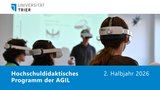 Hochschuldidaktisches Programm der AGIL 2. Halbjahr 2026