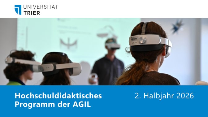 Hochschuldidaktisches Programm der AGIL 2. Halbjahr 2026