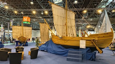 Schiffsmodelle auf der boot in Düsseldorf