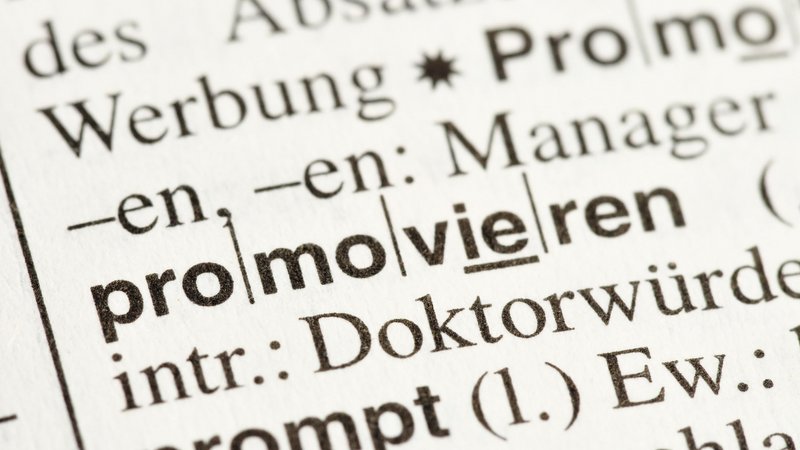 Pomotionsordnung