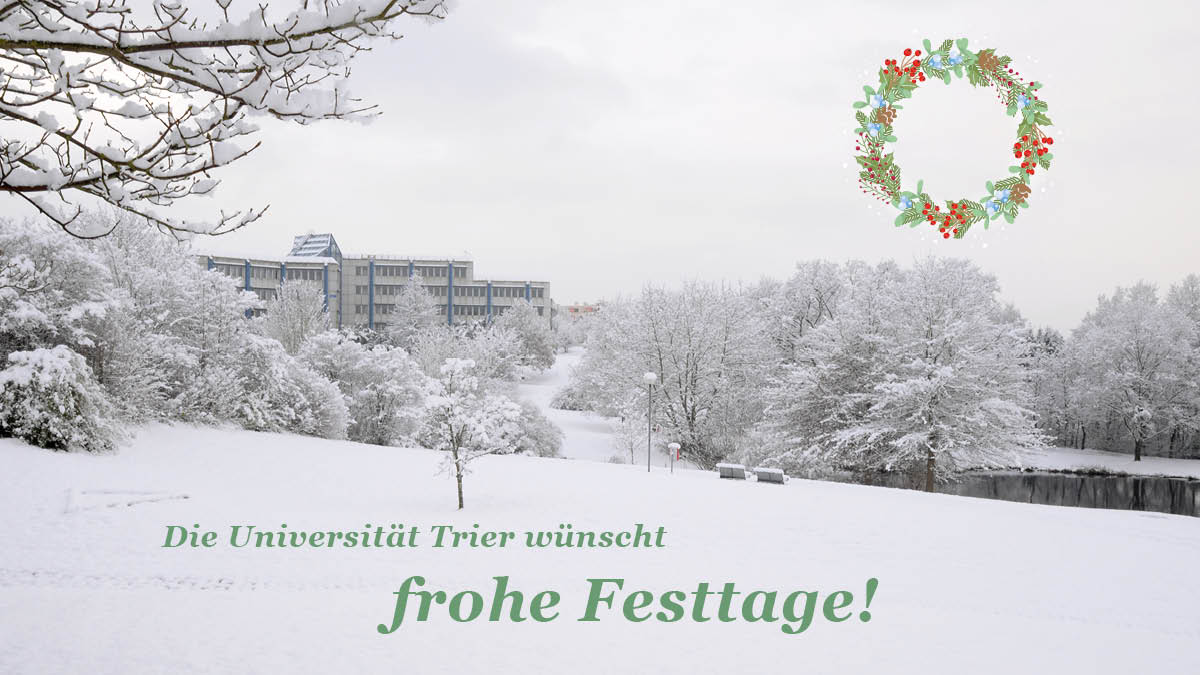 Weihnachten Universität Trier 