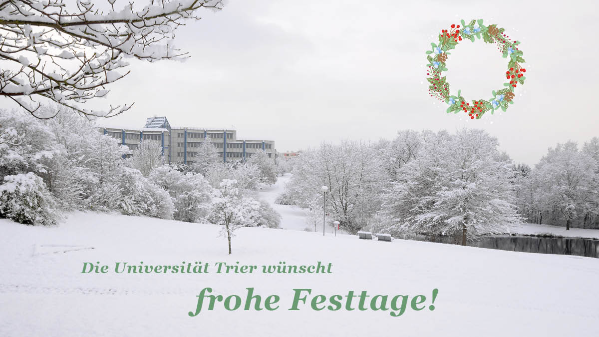 Weihnachten Universität Trier