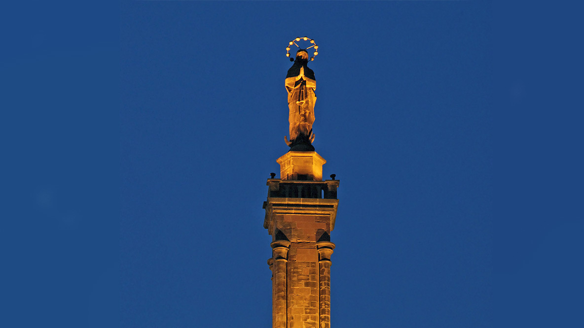 Mariensäule Trier Foto Rita Heyen, Dom-Information Trier 