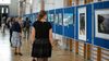 Nach dem Konzert konnten sich die Zuschauerinnen und Zuschauer noch eine Ausstellung passend zur Sinfonie anschauen. Das Collegium Musicum zeigte Fotos zum Thema Meer.