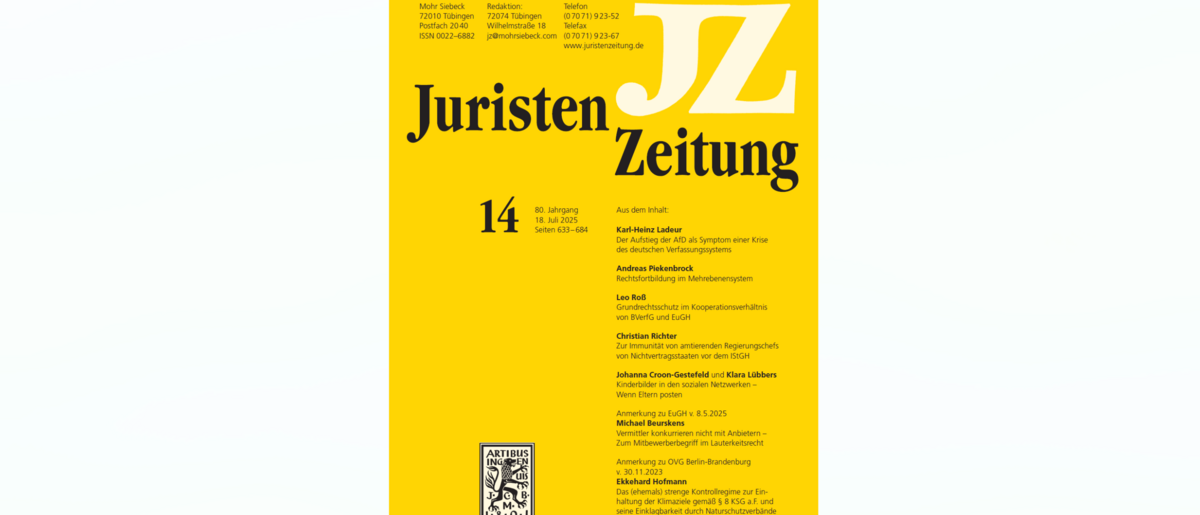 Urteilsanmerkung Prof. Hofmann