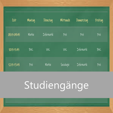 Studiengänge