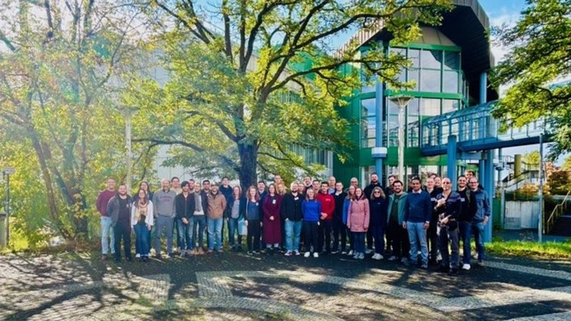 A group photo of the mathematician
